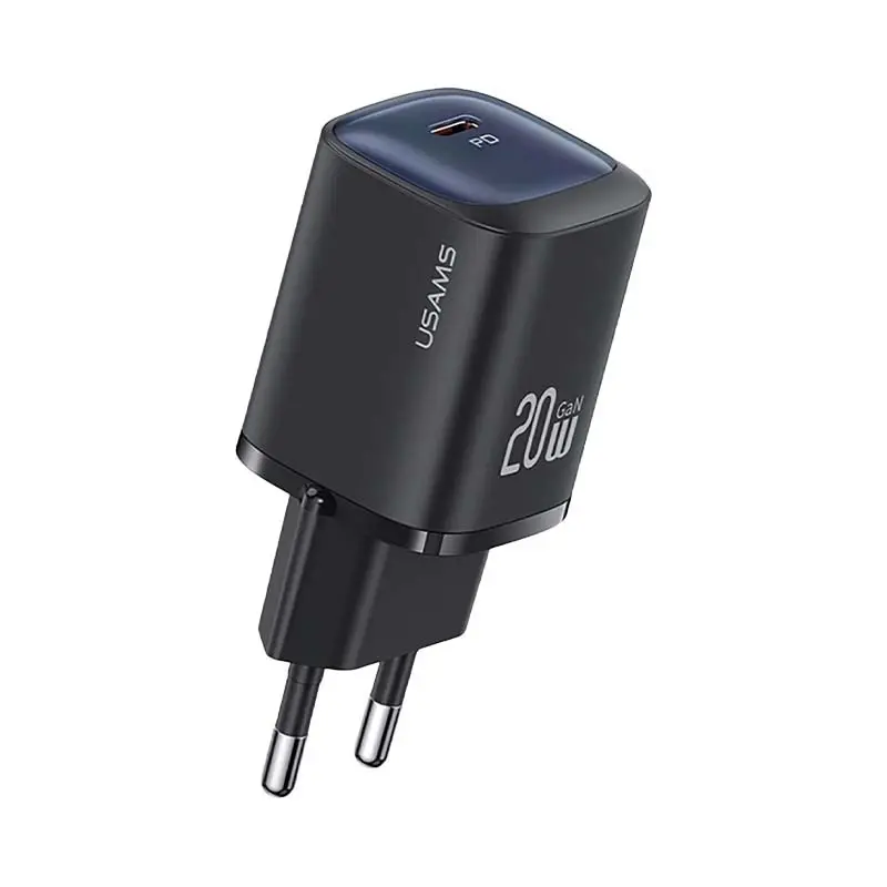 USAMS CC248 20W GaN Fast Wall Charger - Full Product